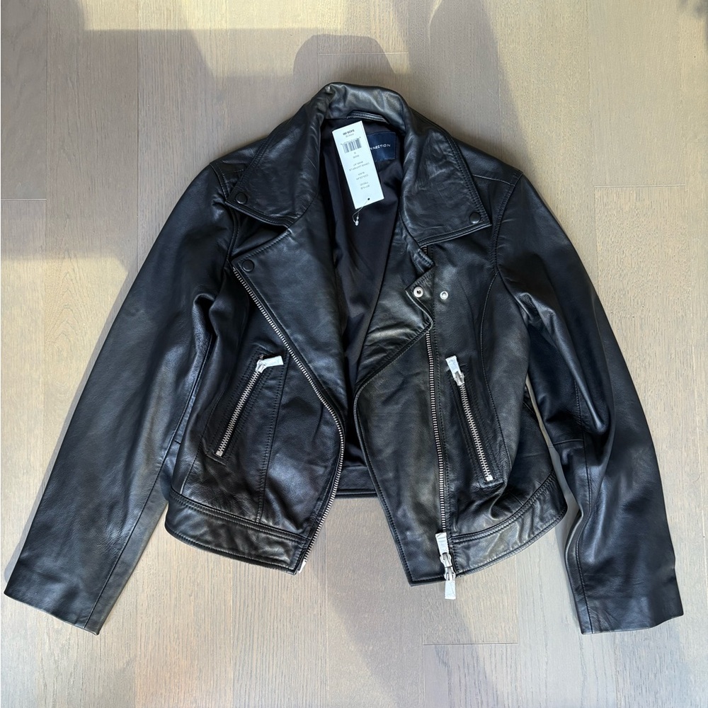 Leather Jacket by French Connection